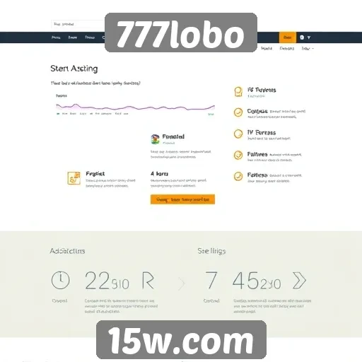 Estudo sobre a interface do usuário do site 777lobo